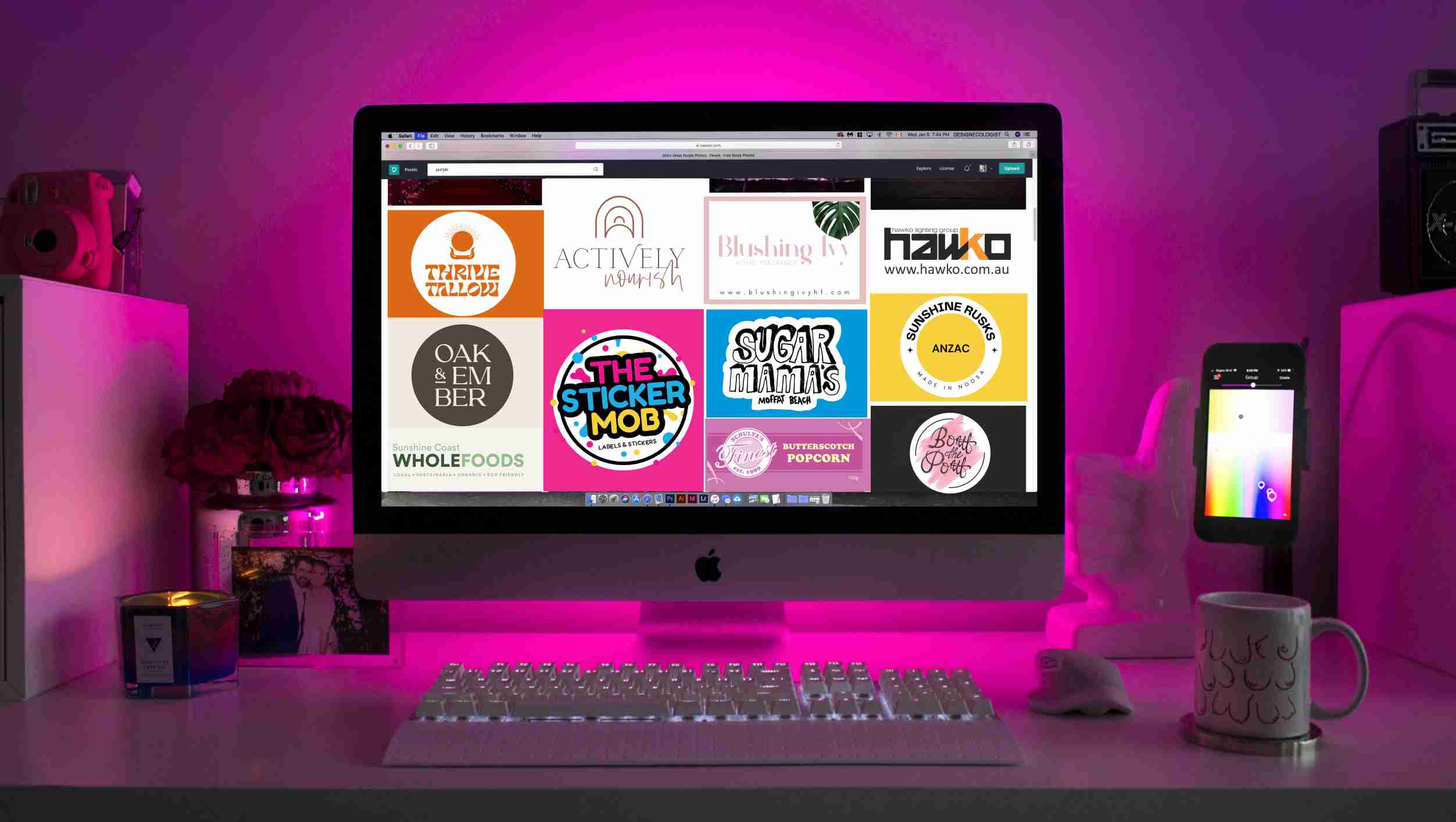 labels and stickers sunshine coats