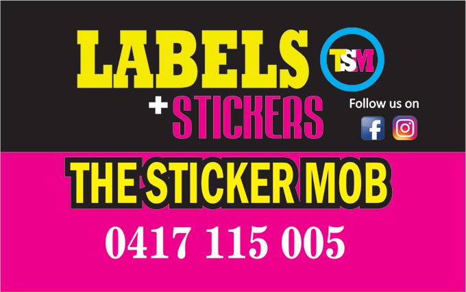 Stickers Sunshine Coast & Labels Sunshine Coast | The Sticker Mob